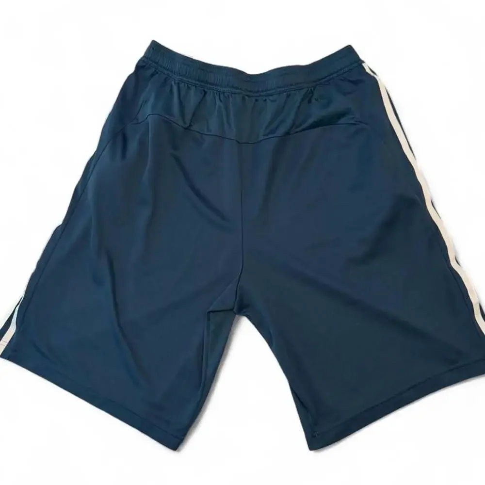 Adidas Aeroready Athletic Shorts Men's Large Navy Blue